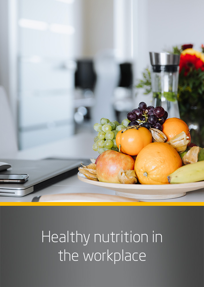 Healthy nutrition in the workplace